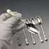 Around 1900 British Antique Silver Plated Teaspoon Set of 6 Daniel & Arter